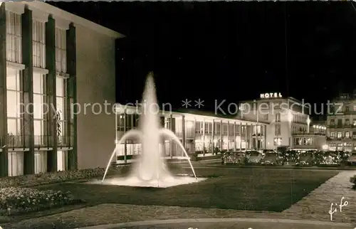 AK / Ansichtskarte Homburg_Bad Theater Kurhaus Nacht Homburg_Bad