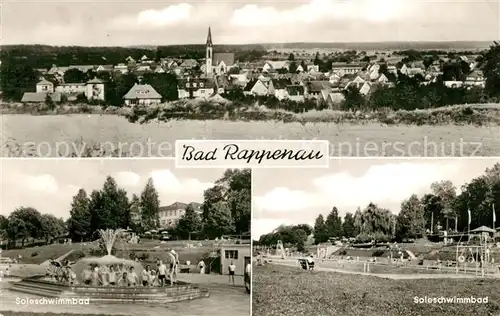 AK / Ansichtskarte Rappenau_Bad Soleschwimmbad Panorama Rappenau_Bad