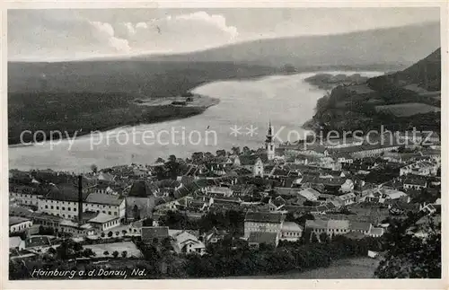 AK / Ansichtskarte Hainburg_Donau Panorama Hainburg Donau