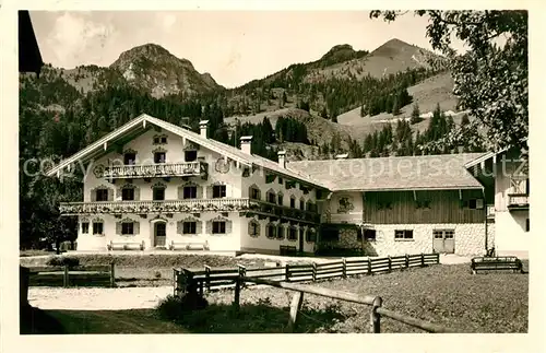 AK / Ansichtskarte Bayrischzell Zellerhof Bayrischzell