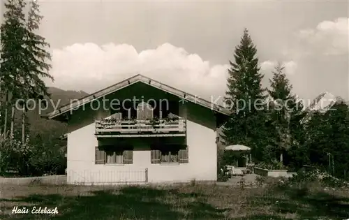 AK / Ansichtskarte Neuhaus_Schliersee Haus Erlebach Neuhaus Schliersee