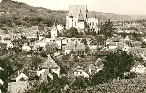 AK / Ansichtskarte Kronstadt_Romania Panorama Kirche Kronstadt_Romania