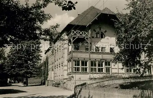AK / Ansichtskarte Polenz_Neustadt Gasthof zum Erbgericht Polenz_Neustadt