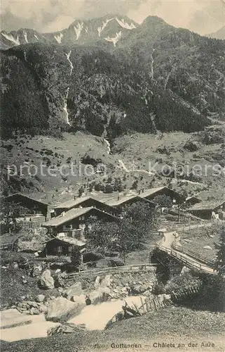 AK / Ansichtskarte Guttannen Chalets an der Aare Guttannen