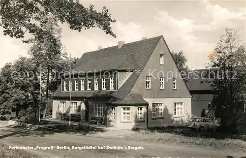 AK / Ansichtskarte Burgstaedtel_Dohna Ferienheim Progress Berlin bei Zwoenitz Burgstaedtel_Dohna