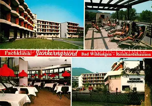 AK / Ansichtskarte Bad_Wildungen Fachklinik Junkerngrund Reinhardshausen Bad_Wildungen