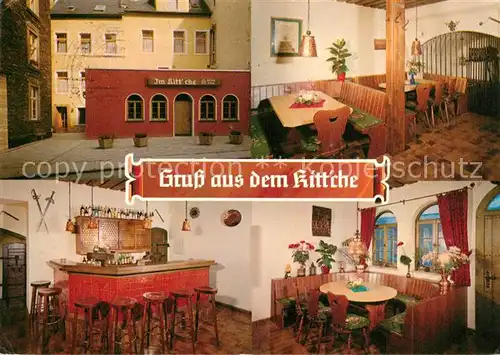 AK / Ansichtskarte Traben Trarbach Gasthaus zum Kittche Traben Trarbach