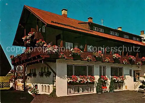 AK / Ansichtskarte Fischen_Allgaeu Gasthaus Benedikt Waibel Fischen Allgaeu