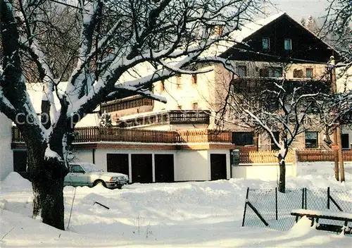 AK / Ansichtskarte Pottenstein_Oberfranken Gasthaus Pension Zur Burgruine Pottenstein_Oberfranken