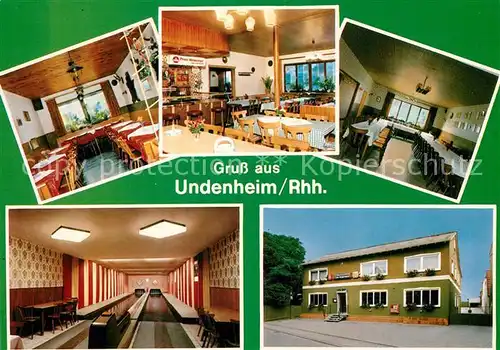 AK / Ansichtskarte Undenheim Gasthaus zum Keglerheim Undenheim