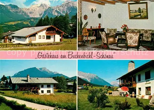 AK / Ansichtskarte Schoenau_Berchtesgaden Gaestehaus am Buchenbichl  Schoenau Berchtesgaden