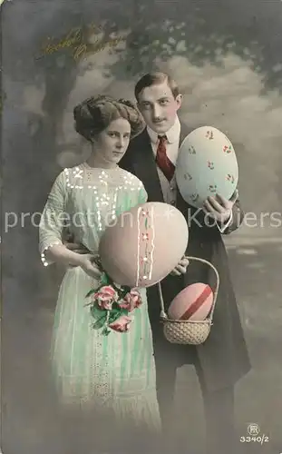 AK / Ansichtskarte Foto_RPH_Nr. 3340 2 Ostern Rosen Foto_RPH_Nr.