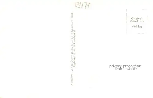 AK / Ansichtskarte Foto_Zeitz_F.G._Nr. 794 Berchtesgaden Seilbahn Untersberg  Foto_Zeitz_F.G._Nr.