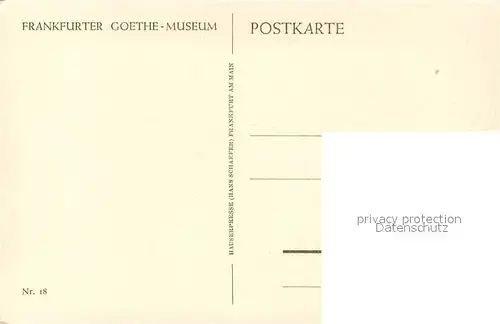 AK / Ansichtskarte Goethe_Johann_Wolfgang_von Kuenstlerkarte J. Stieler  