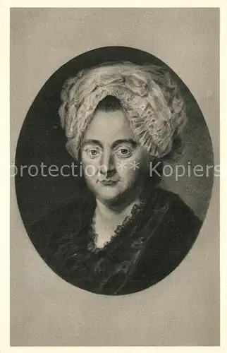 AK / Ansichtskarte Goethe_Johann_Wolfgang_von Catharina Elisabeth Goethe  