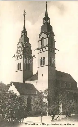 AK / Ansichtskarte Winterthur_ZH Protestantische Kirche Winterthur ZH