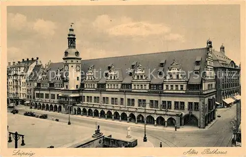AK / Ansichtskarte Leipzig Altes Rathaus Leipzig