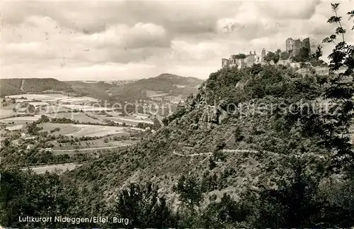 AK / Ansichtskarte Nideggen_Eifel Burg Nideggen Eifel