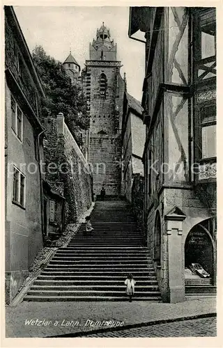 AK / Ansichtskarte Wetzlar Domtreppe Wetzlar