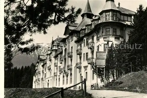 AK / Ansichtskarte Tatranska_Lomnica Grandhotel Praha Tatranska Lomnica