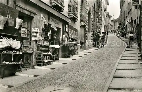 AK / Ansichtskarte Lugano_Lago_di_Lugano Via Cattedrale Lugano_Lago_di_Lugano