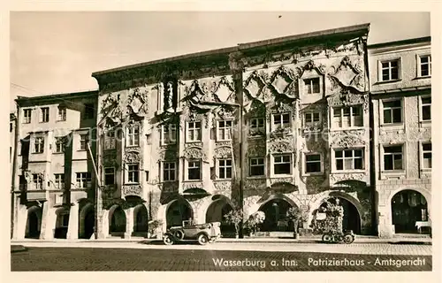 AK / Ansichtskarte Wasserburg_Inn Patrizierhaus Amtsgericht Wasserburg Inn