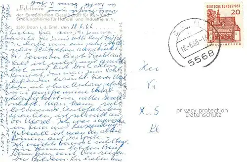 AK / Ansichtskarte Daun_Eifel Eifelheim Daun_Eifel