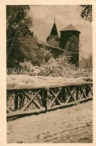 AK / Ansichtskarte Muehlhausen_Thueringen Motiv am hohen Graben Muehlhausen Thueringen