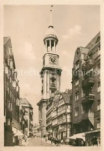 AK / Ansichtskarte Hamburg Michaelskirche Hamburg