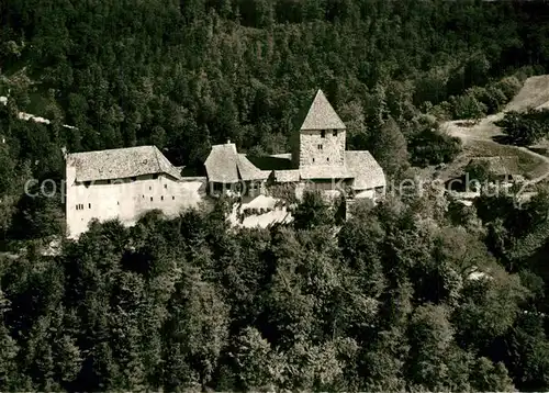 AK / Ansichtskarte Stein_Rhein Burg Hohenklingen Fliegeraufnahme Stein Rhein