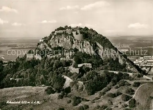 AK / Ansichtskarte Hohentwiel mit Burgruine Hohentwiel