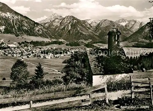 AK / Ansichtskarte Oberstdorf Panorama Oberstdorf
