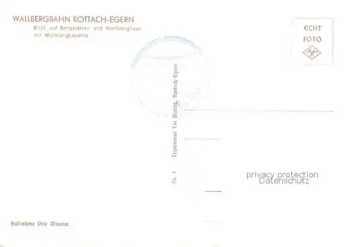 AK / Ansichtskarte Rottach Egern Wallbergbahn Bergstation und Wallberghaus mit Wallbergkapelle Rottach Egern