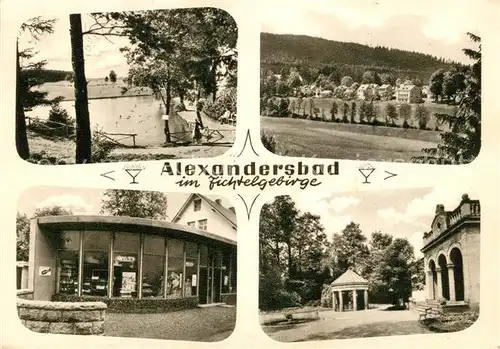 AK / Ansichtskarte Alexandersbad_Bad Teilansichten Alexandersbad_Bad