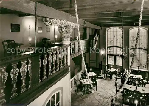 AK / Ansichtskarte Luebeck Schabbelhaus Diele Luebeck