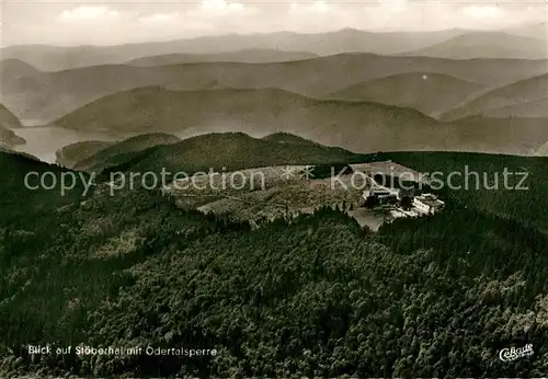 AK / Ansichtskarte Wieda Fliegeraufnahme mit Berghotel Stoeberhai Wieda