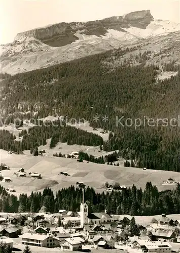 AK / Ansichtskarte Riezlern_Kleinwalsertal_Vorarlberg Fliegeraufnahme mit Hoch Ifen Riezlern_Kleinwalsertal