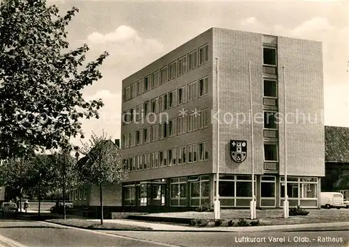 AK / Ansichtskarte Varel_Jadebusen Rathaus Varel Jadebusen