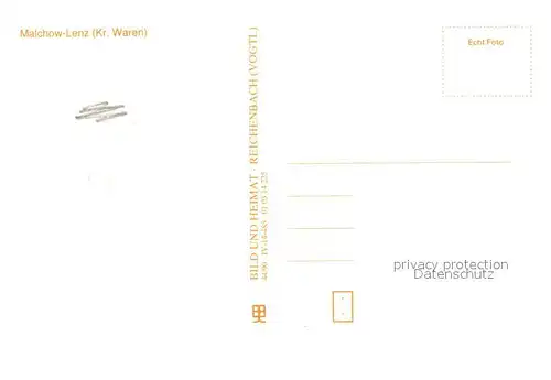 AK / Ansichtskarte Lenz_Malchow Kloster Fahrgastschiff Anlegesteg Lenz Malchow