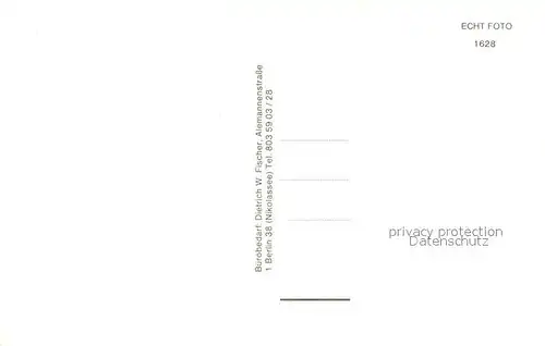 AK / Ansichtskarte Nikolassee Schwaene Rehwiese Villa Kirche Nikolassee