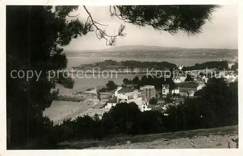 AK / Ansichtskarte Treboul_Douarnenez Vue generale du haut du bois d Isis Treboul Douarnenez
