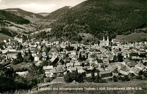 AK / Ansichtskarte Todtnau Panorama Luftkurort Wintersportplatz Schwarzwald Todtnau