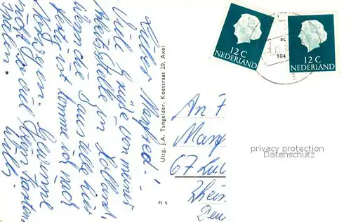 AK / Ansichtskarte Axel Ned Herv Kerk Kirche Axel