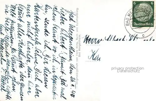 AK / Ansichtskarte Bad_Mergentheim Panorama Blick vom Terrassencafe Waldeck Bad_Mergentheim