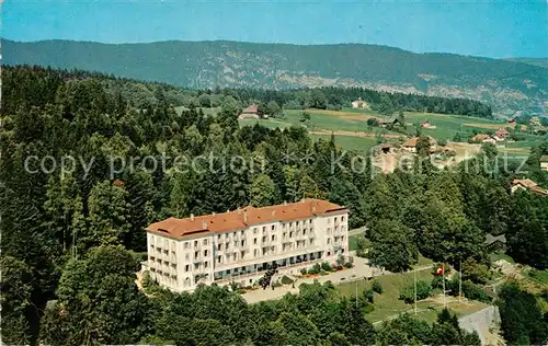 AK / Ansichtskarte Magglingen Turn  und Sportschule Fliegeraufnahme Magglingen