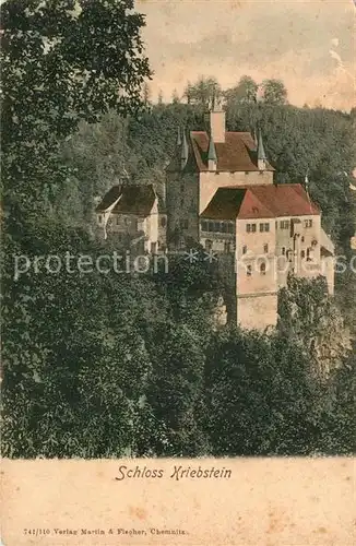 AK / Ansichtskarte Kriebstein Schloss Kriebstein Kriebstein