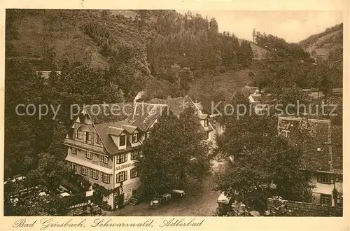 AK / Ansichtskarte Bad_Griesbach_Schwarzwald  Adlerbad Bad_Griesbach