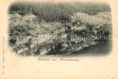 AK / Ansichtskarte Wildbad_Schwarzwald Panoramaweg Wildbad_Schwarzwald