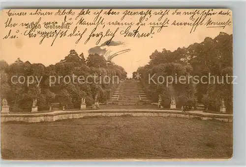 AK / Ansichtskarte Grosssedlitz Schloss Kaskaden Grosssedlitz