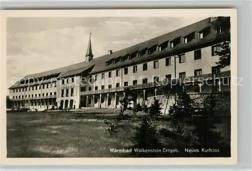 AK / Ansichtskarte Wolkenstein_Erzgebirge Neues Kurhaus Wolkenstein_Erzgebirge